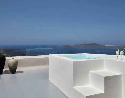 Grand Suite Caldera View with Outdoor Hot Tub No 3
